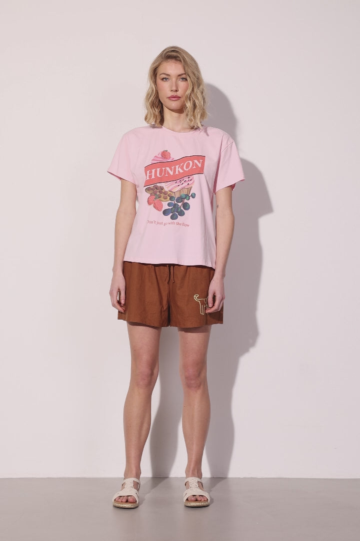 HUNKØN Nina Shorts Shorts Brown
