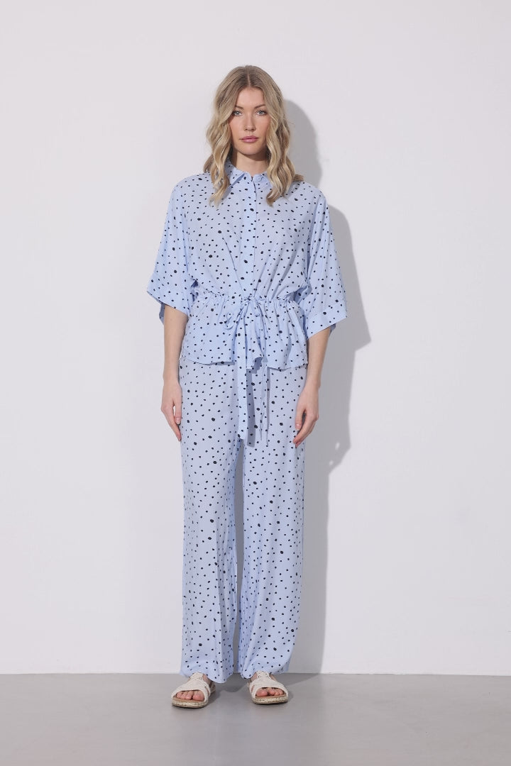 HUNKØN Kris Shirt Shirts Blue