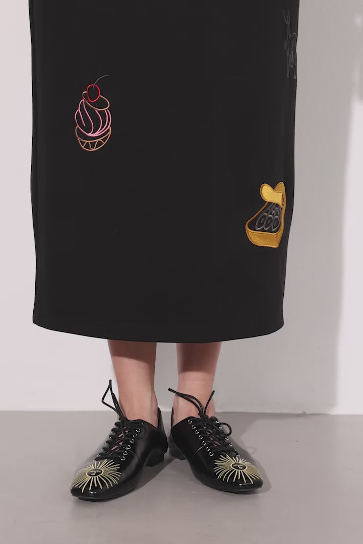 HUNKØN Elfrida Shoes Accessories Black