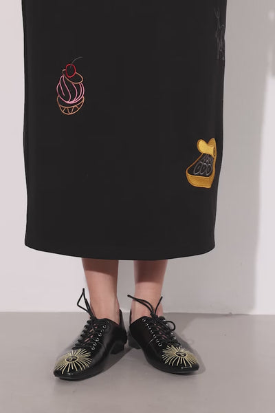 HUNKØN Elfrida Shoes Accessories Black