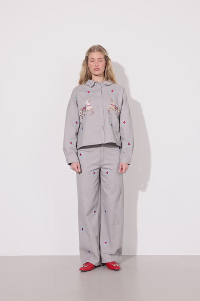 HUNKØN Electra Shirt Shirts Grey
