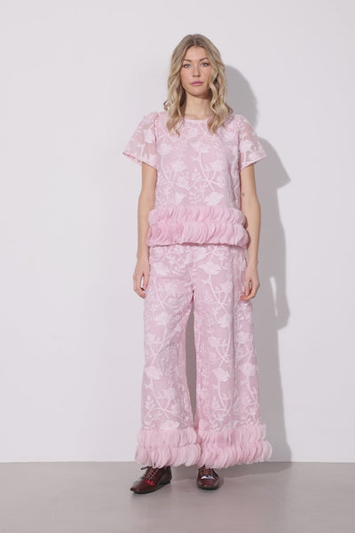 HUNKØN Aiko Blouse Blouses Pink