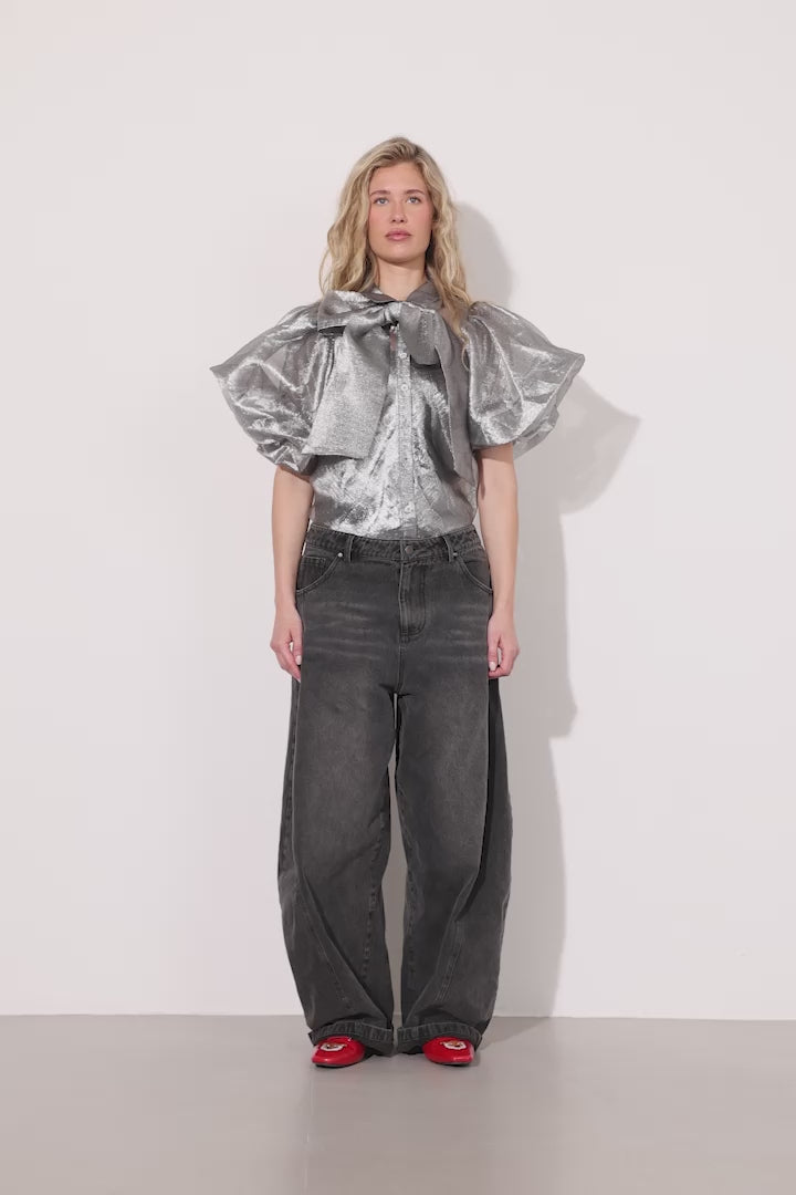 HUNKØN Zinnia Shirt Shirts Silver