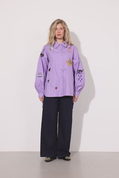 HUNKØN Sasha Shirt Shirts Lavender