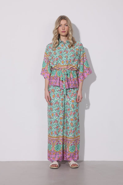 HUNKØN Helene Trousers Trousers Mint