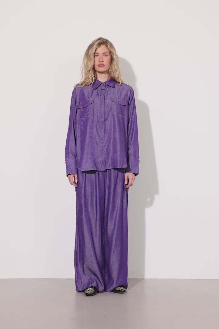 HUNKØN Andy Shirt Shirts Lavender