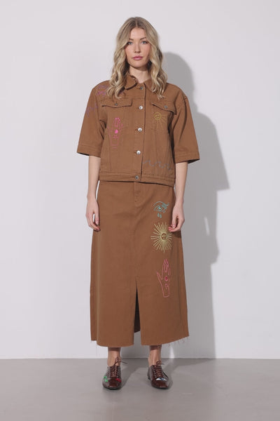HUNKØN Suki Skirt Skirts Caramel