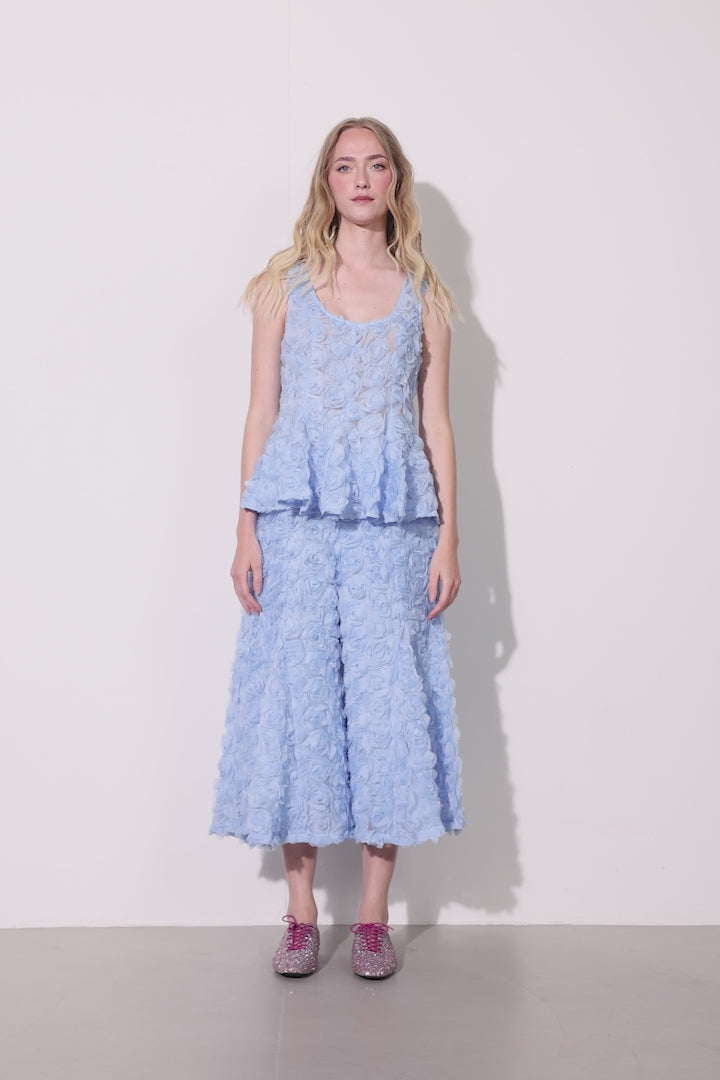HUNKØN Marianne Trousers Trousers Blue