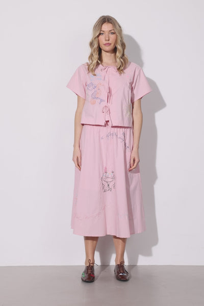 HUNKØN Nima Skirt Skirts Rose