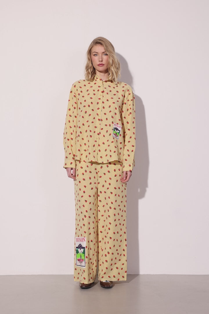 HUNKØN Ruth Shirt Shirts Yellow