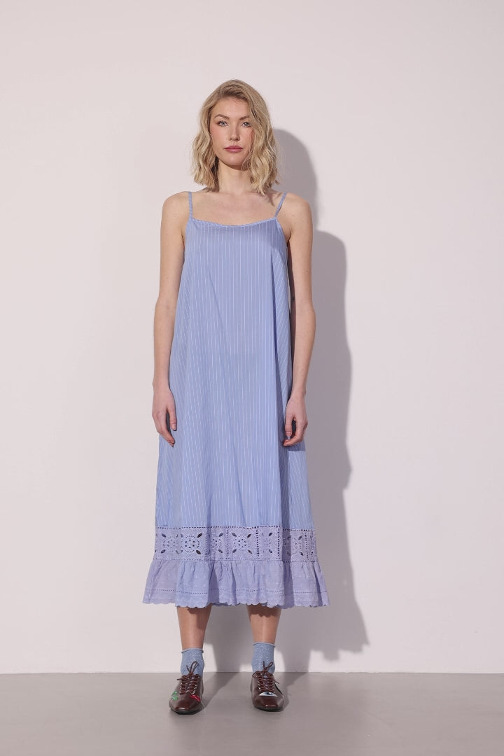 HUNKØN Cornelia Dress Dresses Blue