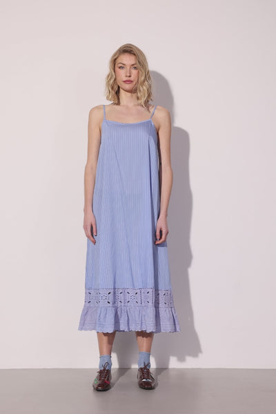 HUNKØN Cornelia Dress Dresses Blue