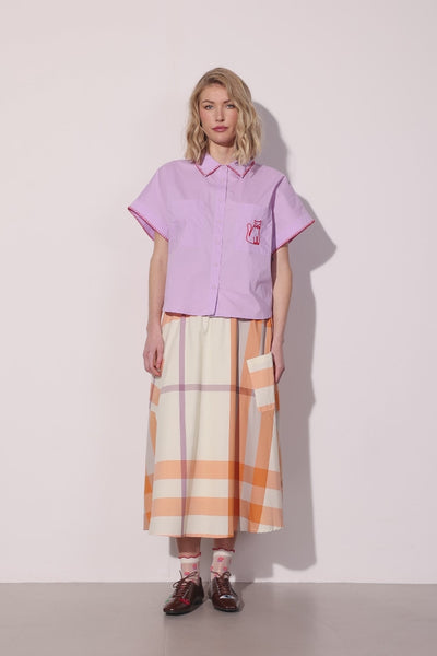 HUNKØN Oda Shirt Shirts Lavender