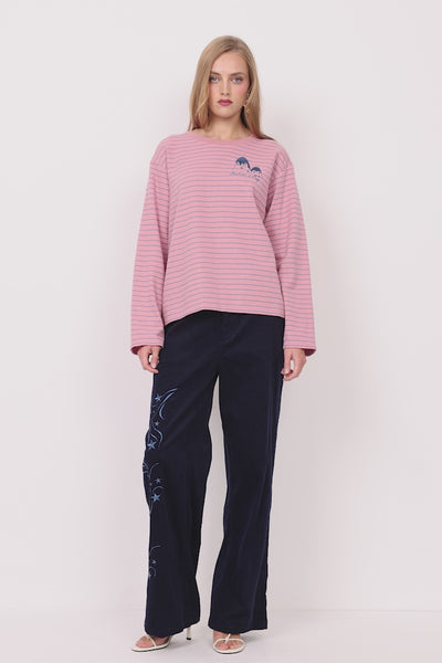 HUNKØN Davy Blouse Blouses Rose