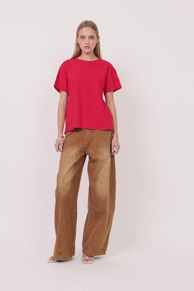 HUNKØN Vibe T-shirt T-shirts Red