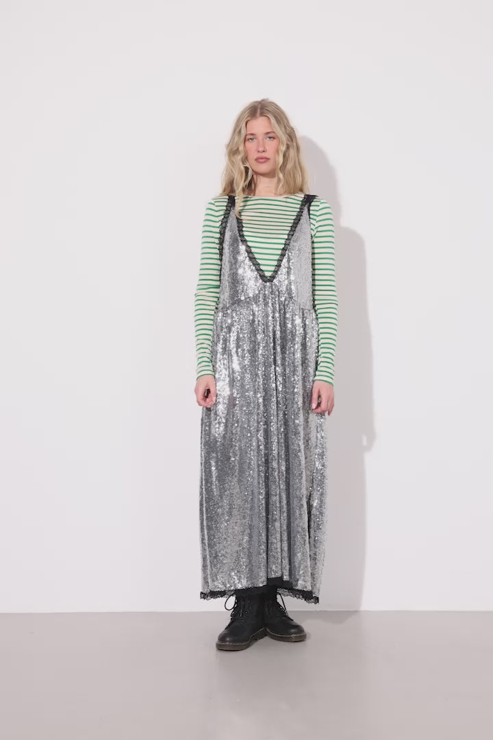 HUNKØN Bodil Dress Dresses Grey