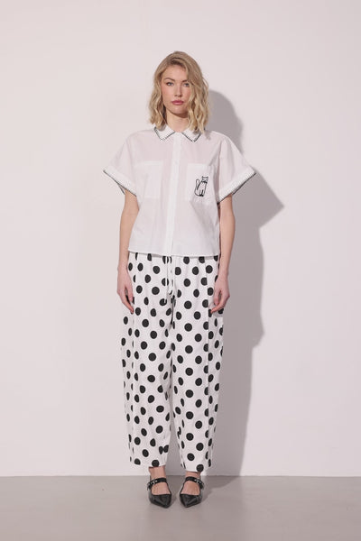 HUNKØN Oda Shirt Shirts White