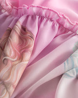HUNKØN Fifi Ruffle Dress Dresses Sweet Angel Art Print