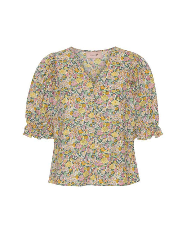HUNKØN Macy Top Tops Flowerfield
