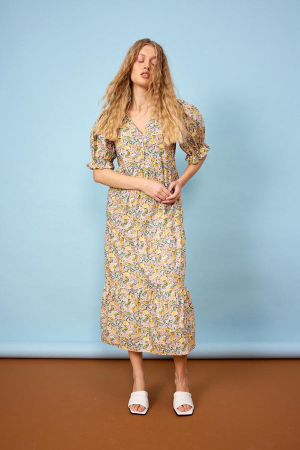 HUNKØN Macy dress Dresses Flowerfield