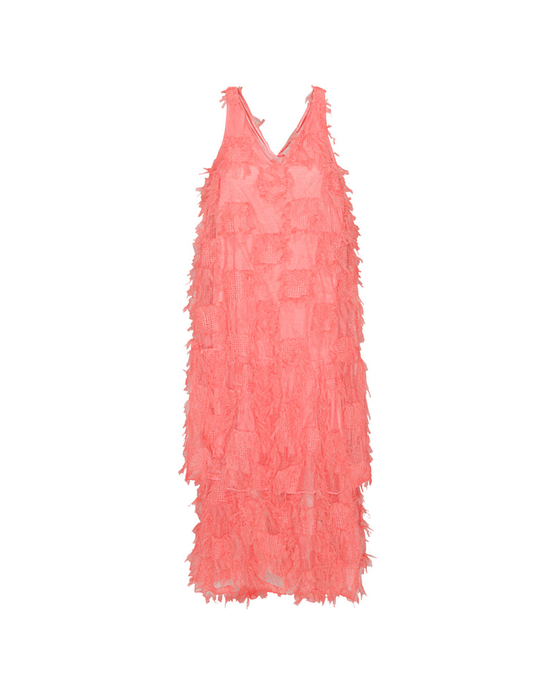HUNKØN Magda Dress Dresses Coral