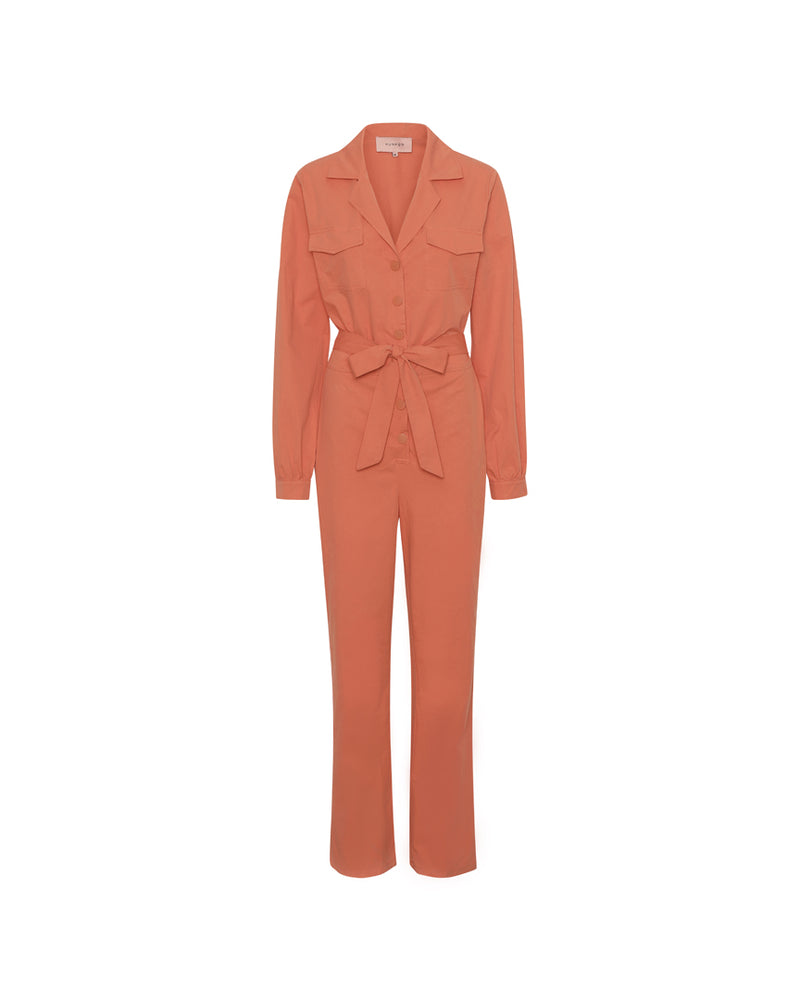 HUNKØN Millena Jumpsuit Jumpsuits Orange
