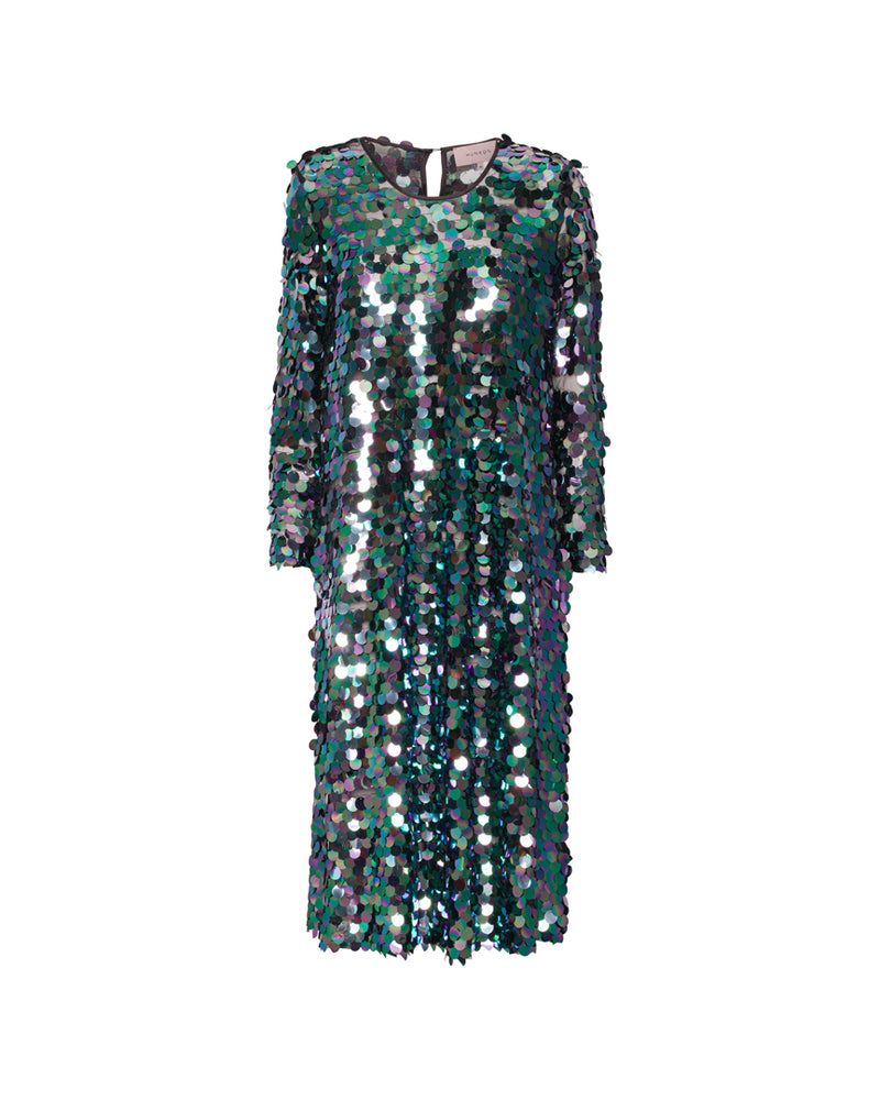 HUNKØN Raven Sequin dress Dresses Black